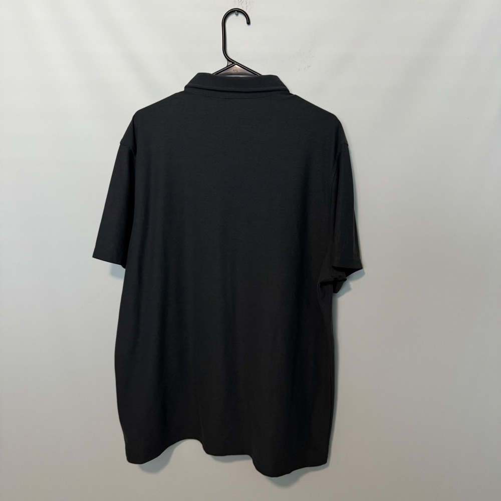 Vuori Ace Button Down Shirt Mens XXL Gray Short Sleeve Stretch Performance Slim - Picture 7 of 9